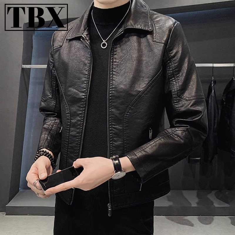 高端皮衣外套男士春秋季2025新款机车服高级感皮夹克男款冬装加绒