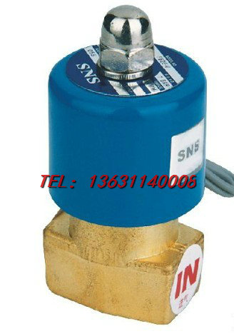 SNS神驰气动二口二位电磁阀FB2E-V接口螺纹RC1/4浅灰色桔色