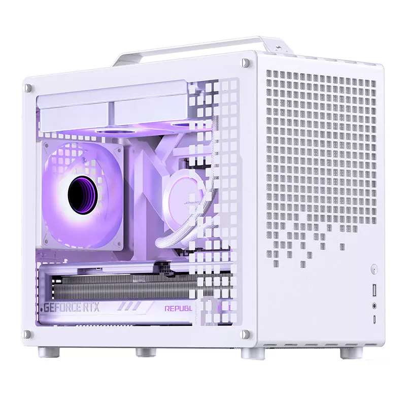 Корпус для ПК JONSBO Z20 портативный MATX белый 240 водяное охлаждение MINI настольный ITX корпус