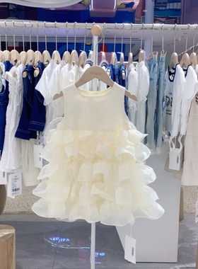 2025秋季imau奕玛童装女小童翅膀公主裙儿童可爱连衣裙57SF476005