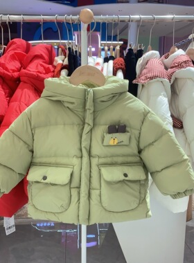 2025冬季imau奕玛男小童装儿童外套加厚卡通休闲羽绒服54SF102003