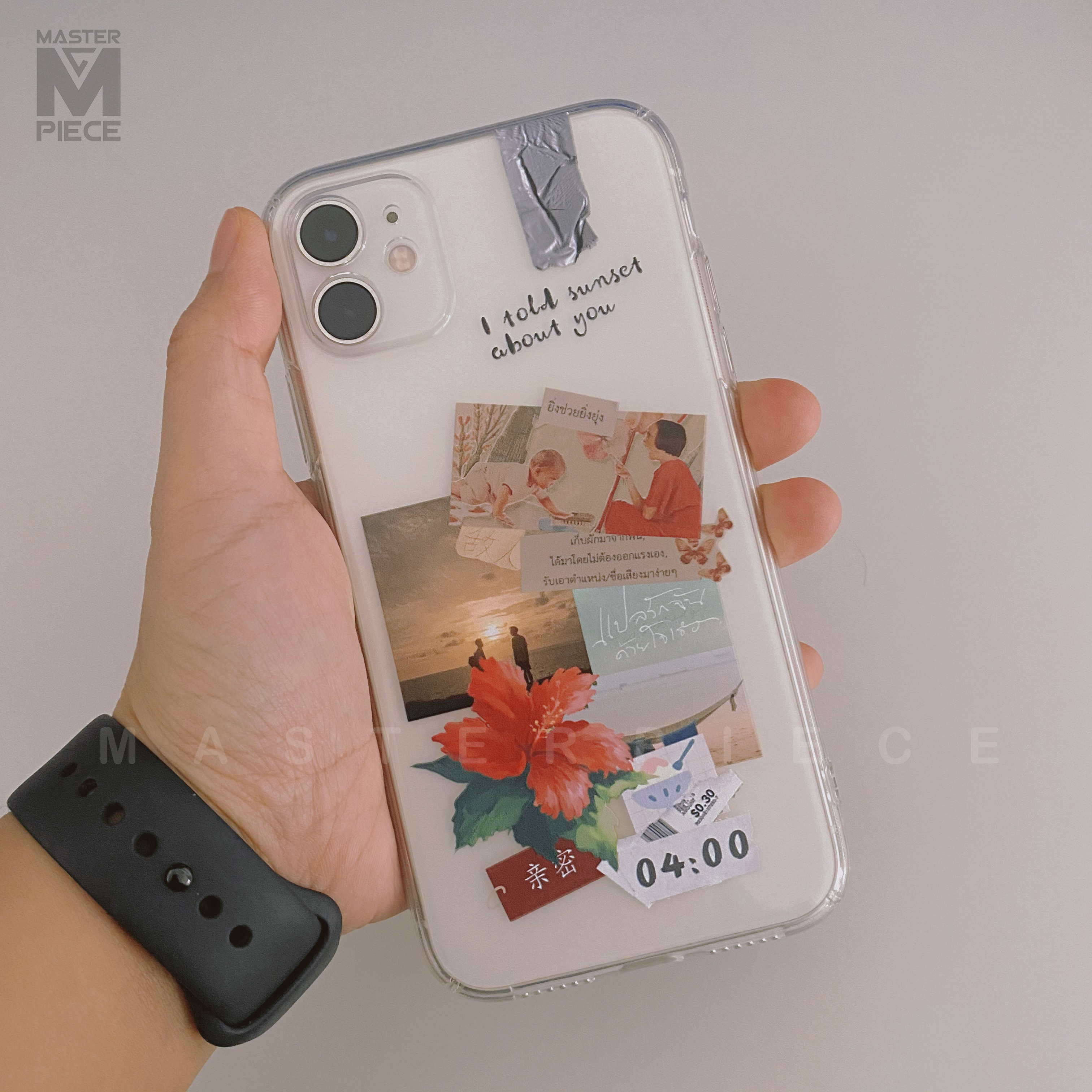 原创诠释我的爱bkpp透明手机壳