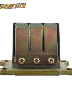 越野摩托车改装进气阀门块适用簧片阀单个DERBI化油器气门阀配件