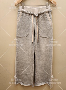 不退换美荀家韩国百货TOM GREYHOUND 26春休闲裤 TG2G1-TPC500W13