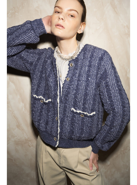 不退换美荀家 韩国百货 LANVIN 26年春针织衫 LC2G0-WOT808W 1231