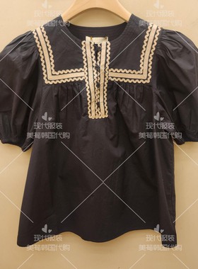 不退换美荀家韩国百货TOM GREYHOUND 26春衬衫女 TG2G1-WTO028WU4