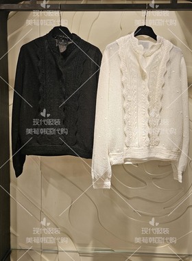 不退换美荀家 韩国百货 LANVIN 26年春针织衫 LC2G0-WTO909W 1131