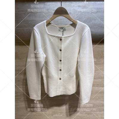 不退换 美荀家 韩国代购 TIME 26年春针织衫女 TM2G0-KCD402W 102