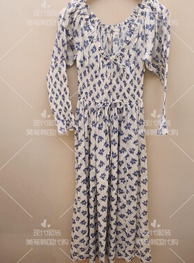 不退换美荀家韩国百货TOM GREYHOUND 26春连衣裙 TG2G1-WDR008W0D