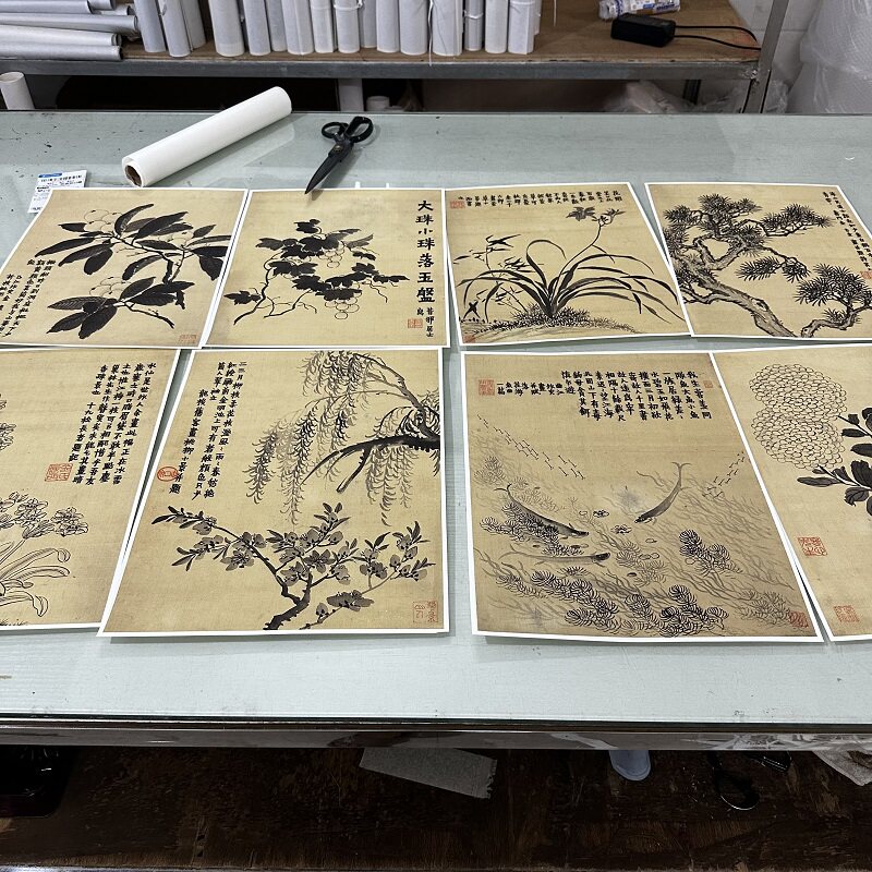 金农花卉画册八开复古特价优惠