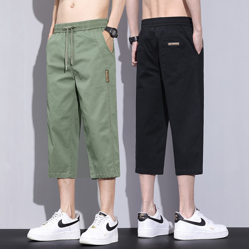 休闲七分短裤男2026新款