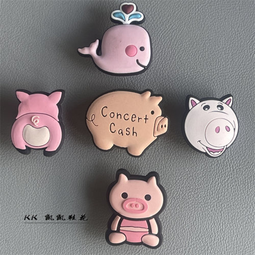洞洞鞋鞋花 crocs鞋扣适配卡洛驰鞋配件装饰扣智必星小猪鞋上装饰