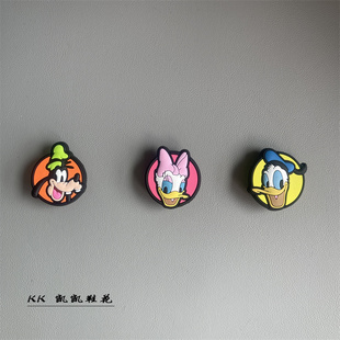 crocs鞋扣适配卡洛驰装饰扣智必星唐老鸭黛西高飞米奇洞洞鞋鞋花