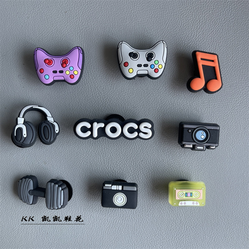 洞洞鞋子鞋花适配crocs配件装饰卡骆驰扣卡通可爱型男锻炼智必星
