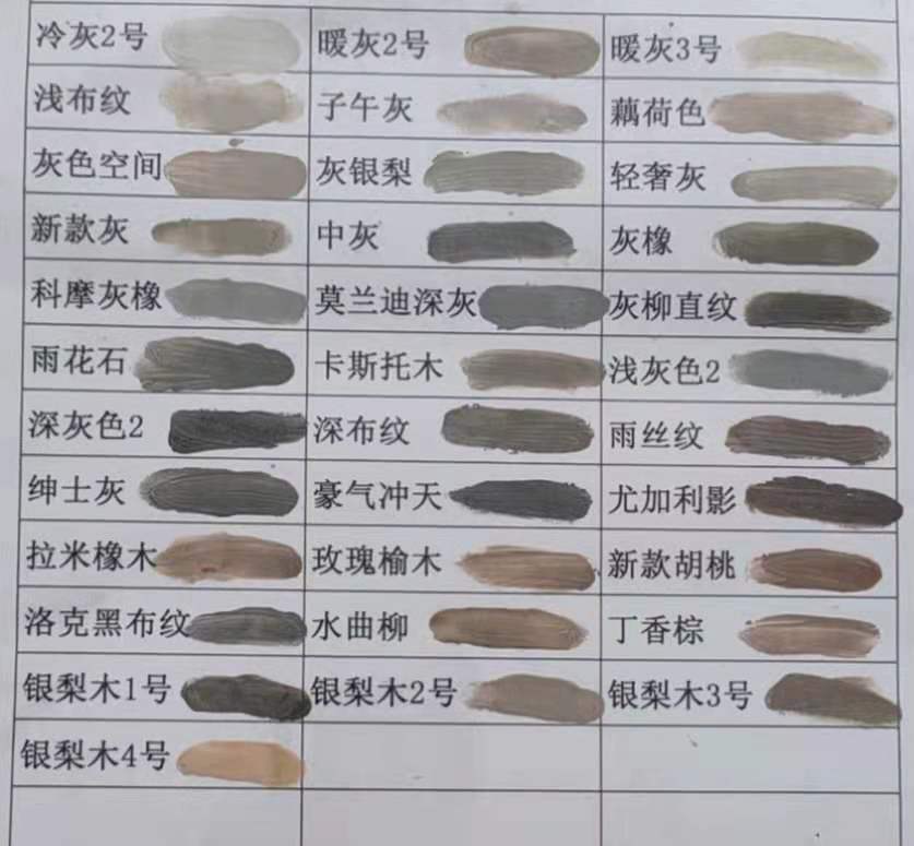 家具钉眼修补膏补漆膏350色木门地板坑洞露白划痕修复漆神器腻子