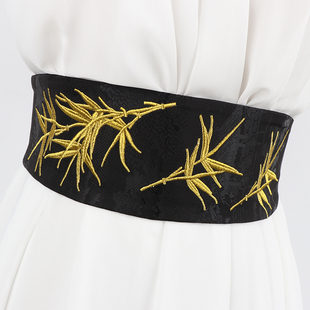 汉服欧美装饰高级感腰封女收腰中式连衣裙腰链时尚复古腰带配毛衣