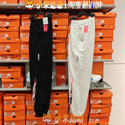 耐克宽松束脚男加绒保暖休闲长裤