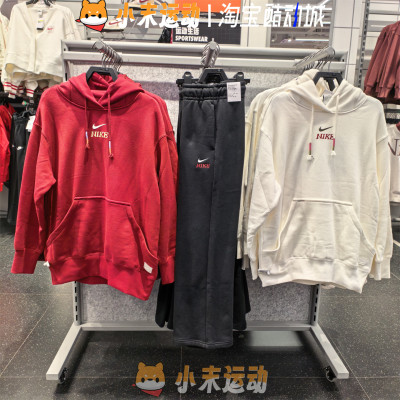 Nike/耐克 正品女子马年新年限定毛圈保暖套头卫衣 IQ3826/IQ3829