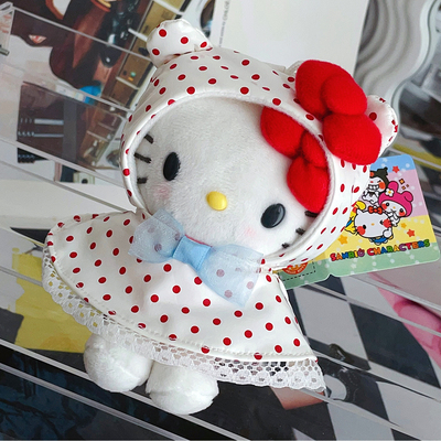 波点雨衣hellokitty包包挂件公仔