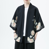 2025夏季新款风仙鹤和服开衫披风男款6006K039p40，男装卫衣，电商A008-1