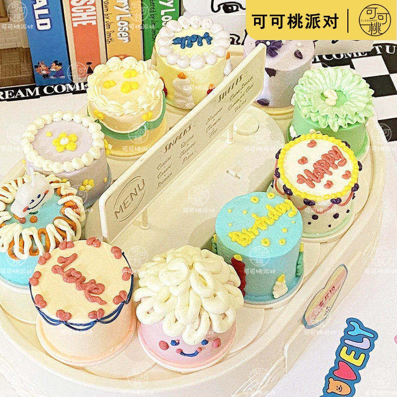 带音乐旋转寿司机料理甜品机自动回转蛋糕点心展示台摆盘架子生日