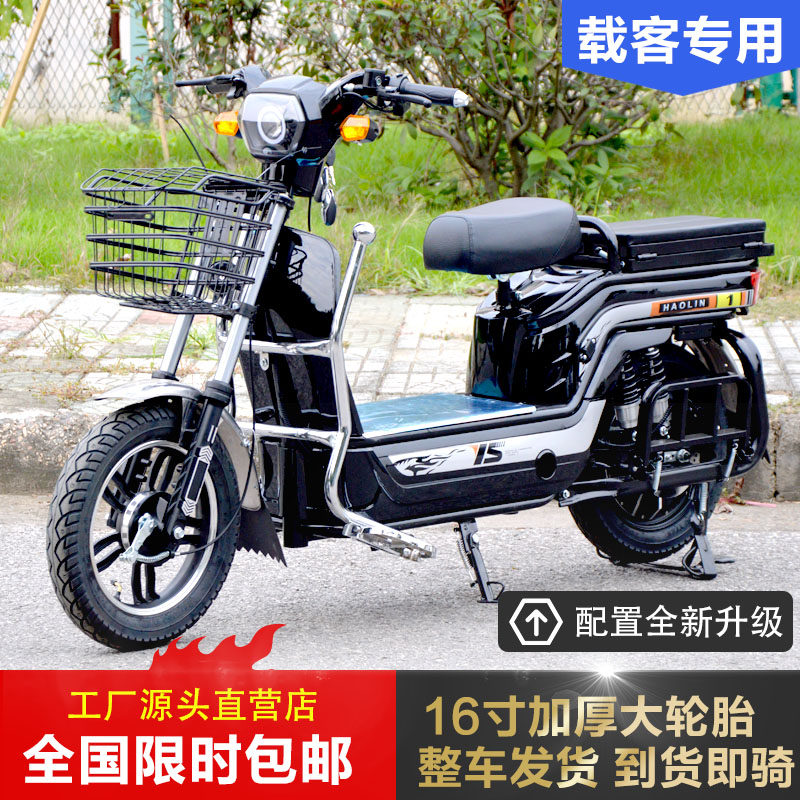 载重王电动车大力神载货外卖60V72V新国标送货电瓶车载人电车路霸