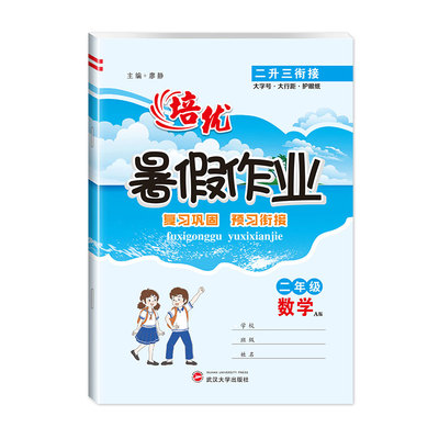 暑假作业二年级数学二升三暑假衔接数学人教版小学生升三年级专项训练练习题假期作业大通关专项训练题