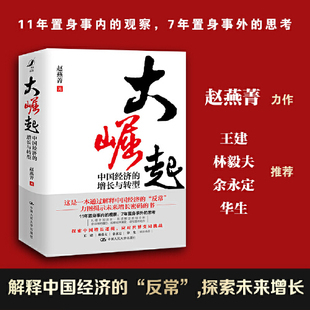 当当网 大崛起 中国经济的增长与转型 赵燕菁教授 新著 揭示城市空间战略与经济增长问题 王建林毅夫余永定华生联袂推荐 正版书籍