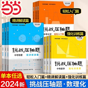 当当 2024挑战压轴题中考数学七年级初一二三同步压轴题练习册基础知识大全举一反三初中789压轴题辅导同步复习资料书初中数学竞赛