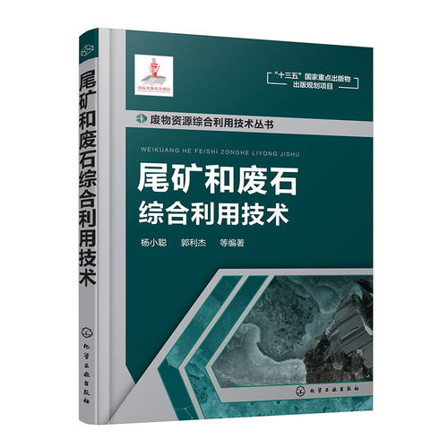 尾矿和废石综合利用技术 尾矿再利用 废石再利用 尾矿再选 废物综合利用 循环经济 尾矿处理  废物资源综合利用技术丛书