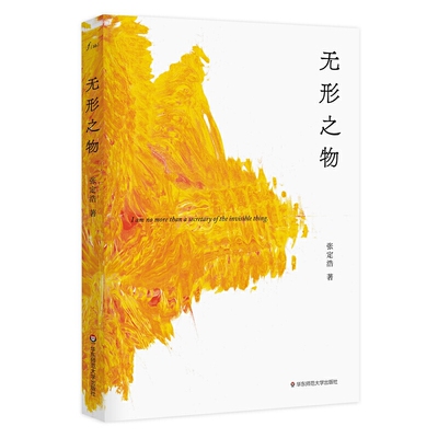当当网 无形之物（谜文库） 张定浩 华东师范大学出版社 正版书籍