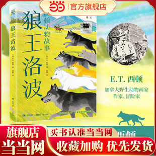 当当网正版 狼王洛波 2025年暑期百班千人五年级必读课外书目动物文学之父西顿百年经典动物小说集儿童文学小学生课外阅读