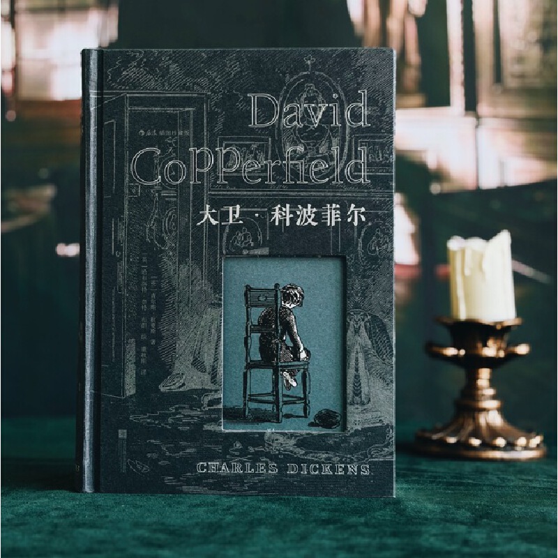 大卫·科波菲尔 插图珍藏版 后浪 狄更斯 现实主义名著 董秋斯权威译本 全套原版插画 精装镂空烫银封面 赠藏书票 当当自营