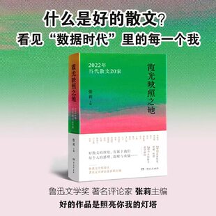 当当网 霞光映照之地：2022年当代散文20家 张莉主编 湖南文艺出版社 正版书籍