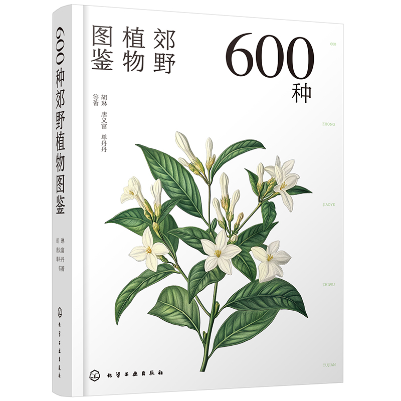 600种郊野植物图鉴 常见植物野外识别 植物大百科 野外实拍彩图 树形枝叶植物花卉种子观察图鉴风景郊野旅游植物科普大全手册书籍