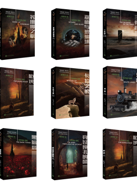 斯蒂芬·金之黑暗塔系列：枪侠+三张牌+荒原+巫师与玻璃球+卡拉之狼+苏珊娜之歌+黑暗塔+穿过锁孔的风 奇幻侦探推理惊悚悬疑文学