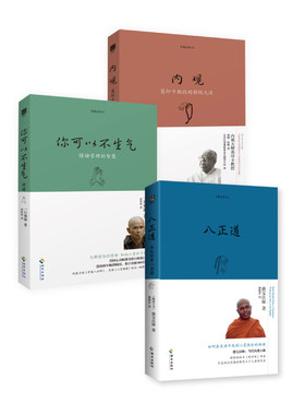 当当网 八正道+内观+你可以不生气（三本套） 德宝法师 海南出版社 正版书籍