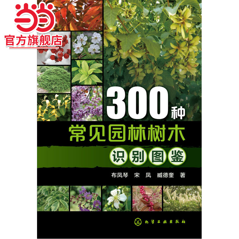 当当网 300种常见园林树木识别图鉴 布凤琴 化学工业出版社 正版书籍