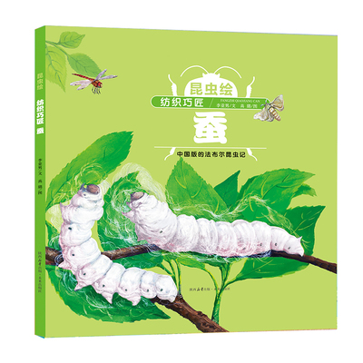 昆虫绘系列 纺织巧匠——蚕
