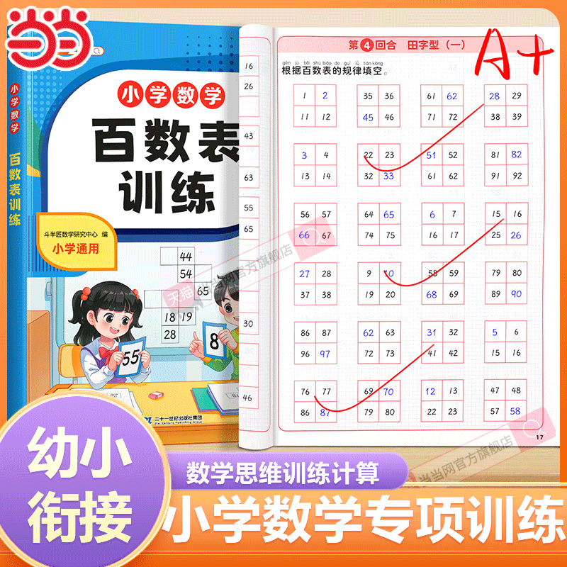 斗半匠百数表小学数学专项训练