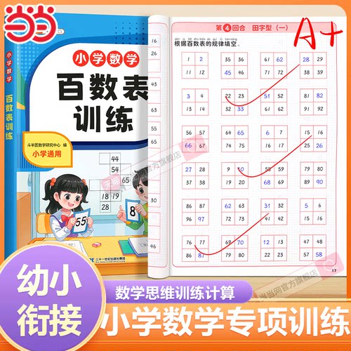 斗半匠百数表小学数学专项训练