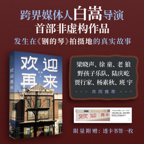 【当当网】欢迎再来 白嵩导演纪实文学作品 发生在钢的琴拍摄地的真实故事 梁晓声徐童老狼班宇推荐 纪实文学 正版书籍