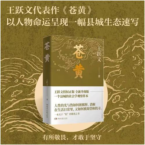 当当网 苍黄（王蒙、莫言、韩少功等著名作家联袂推荐！） 王跃文 湖南文艺出版社 正版书籍