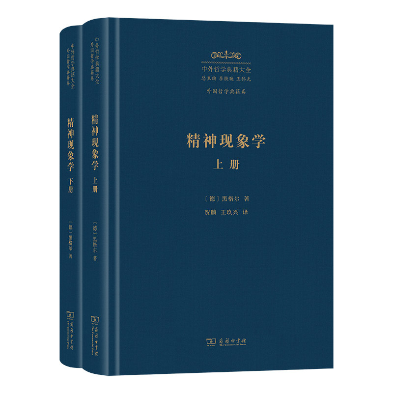精神现象学（上下册）（中外哲学典籍大全版） - 实物图