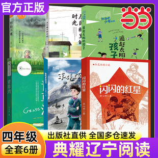 2025秋季典耀辽宁四年级必读书目6册闪闪的红星羊群里的孩子彩图精编版青草湾追赶太阳的孩子居民楼里的时光形影不离推荐正版