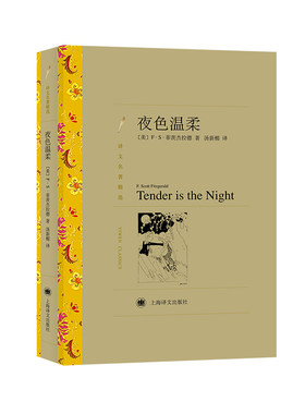 【当当网正版】夜色温柔 译文名著精选 菲茨杰拉德著 汤新楣译 世界名著 外国文学小说书籍 外国名著经典读物 上海译文