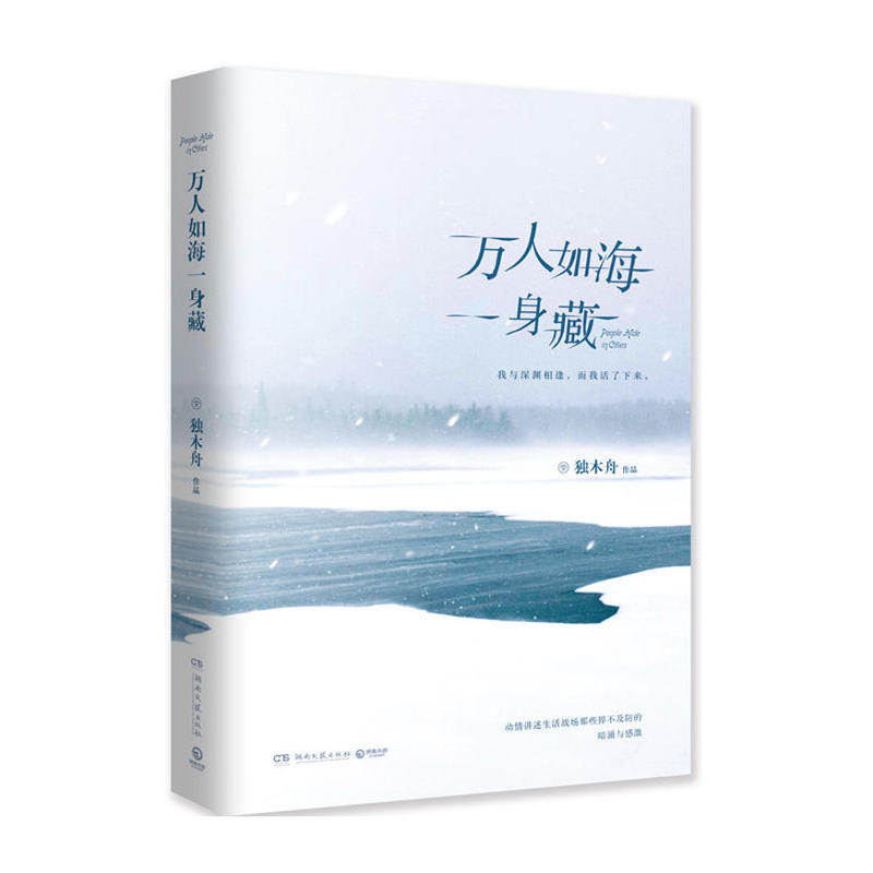 【当当网正版书籍】万人如海一身藏历时三年独木舟携全新散文集瞩目归来继《我亦飘零久》后全新散文集-封面