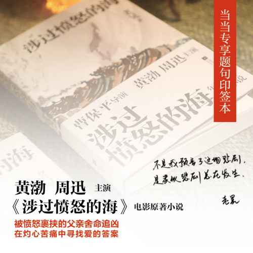 当当网 涉过愤怒的海（曹保平导演同名电影原著小说，黄渤、周迅主演） 老晃 江苏凤凰文艺出版社 正版书籍