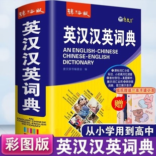 学生英汉汉英词典 辞海版 中英文互译词典英语字典英汉双解词典中小学生英语学习辅导工具书中高考词汇