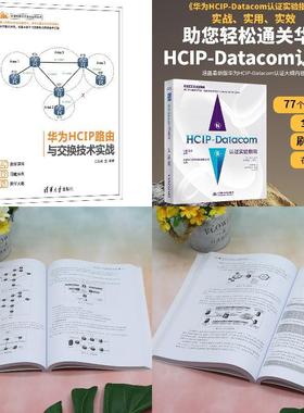 【全2册】HCIP-Datacom认证实验指南+华为HCIP路由与交换